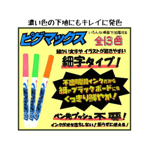 サクラクレパス ピグマックス細字 12色セット FC84337-ZPK-S12-イメージ2
