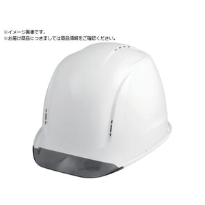 GENTOS/GRIT ヘッドライト一体化可能ヘルメット 成型内装タイプ 白 FC538YX-4370114-イメージ1