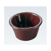 江部松商事 EBM/ジェスナー ラメキン プレーン SAN 0365 ブラウン 3oz FC367LW-7752400