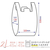 オルディ 破れにくい手提げ袋 2L 45号 乳白 100枚 FCE270A-ASW-HW45YNT-100-イメージ2