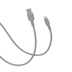 CellCube USB-A to Lightningケーブル(1．0m) TSUNAGU mayu グレー CC-CB05-CB-イメージ1