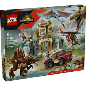 レゴジャパン LEGO ジュラシック・ワールド 76976 スピノサウルスとケツァルコアトルス 上空ミッション 76976ｽﾋﾟﾉｻｳﾙｽﾄｹﾂｱﾙｺｱﾄﾙｽJM-イメージ2
