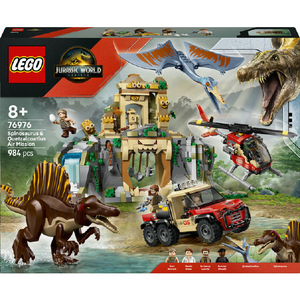 レゴジャパン LEGO ジュラシック・ワールド 76976 スピノサウルスとケツァルコアトルス 上空ミッション 76976ｽﾋﾟﾉｻｳﾙｽﾄｹﾂｱﾙｺｱﾄﾙｽJM-イメージ5