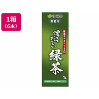 伊藤園 【業務用】濃くておいしい緑茶1L×6本 F382653