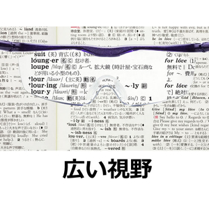 Ｈａｚｕｋｉ ハズキルーペ ラージ クリアレンズ1.6倍 黒 F038010-イメージ5