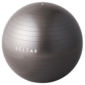 エレコム バランスボール(55cm) ブラック HCF-BB55BK-イメージ1