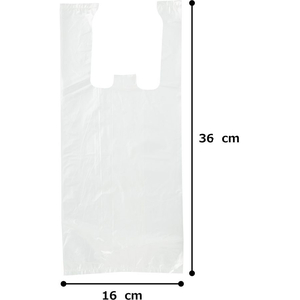 紺屋商事 レジ袋透明東8西25号 100枚 FCE145U-00722408-イメージ7