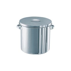 日東金属工業 ステンレスタンク　ストレート貯蔵用タンク（フタ付）　20L ST-30-イメージ1
