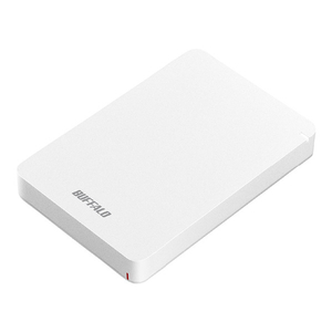 BUFFALO USB3.1(Gen.1)対応 耐衝撃ポータブルハードディスク(2TB) ホワイト HD-PGF2.0U3-BWHA BUFFALO USB3.1(Gen.1)対応 耐衝撃ポータブルハードディスク(2TB) ホワイト HD-PGF2.0U3-BWHA