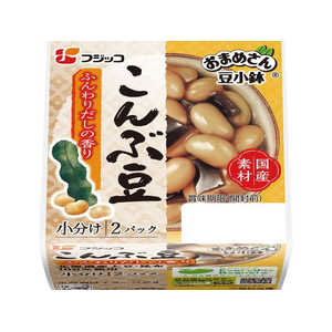 フジッコ FC756SZ おまめさん 豆小鉢 こんぶ豆 65g×2パック