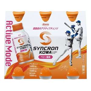 興和 シンクロンコーワ アクティブモード ベリー風味 100mL×6本 FCD162H-イメージ2