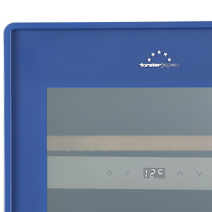 フィラディス 【右開き】薄型ワインセラー(29本収納) フォルスタージャパン Essential（エッセンシャル） スライドラック オートクローズ扉 1温度タイプ ブルー ブルー FJE-76GS(BU)-イメージ8