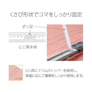 プラス 年組氏名フラットファイル A5タテ ピンク 10冊 FCA6386-79-538 NO041GA-イメージ7