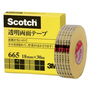 3M 透明両面テ-プ ライナーなし 18mmX30m FC183WG-5421705-イメージ1