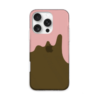 AKAN iPhone 16 Pro用ソフトクリアケース チョコストロベリー AK27028I16PR