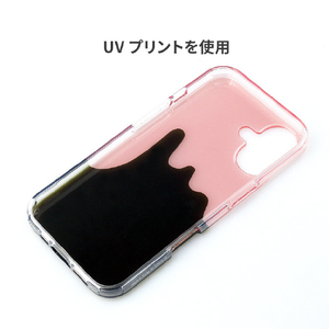 AKAN iPhone 16 Pro用ソフトクリアケース チョコストロベリー AK27028I16PR-イメージ9