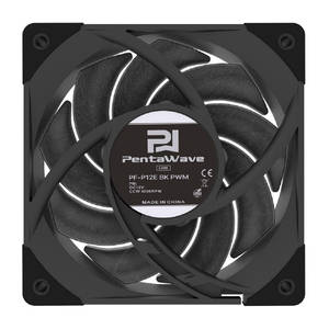 アイネックス ケースファン(12．0cm) PF-P12E-BK-PWM-イメージ2