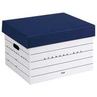 プラス ストレージボックス ネイビー FCF438T-DN-245/40-043