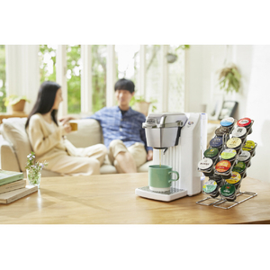 KEURIG キューリグ カプセル式コーヒー&ティーマシン セラミックホワイト BS300N-W-イメージ6