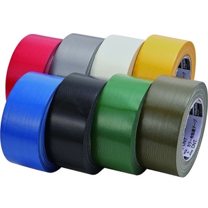 トラスコ中山 カラー布粘着テープ 幅50mm長さ25m ブルー FC656GB-1025993-イメージ2