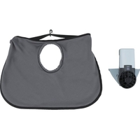 トーヨーセフティ/防暑タレ付きヘルメット取付式送風機Windy3プラス FCA749R-5063459