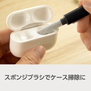 e angle マルチクリーニングペン ブラック ANGLAVA10ABK-イメージ3
