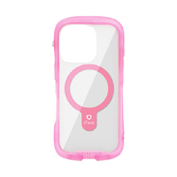 Ｈａｍｅｅ iPhone 16 Pro用MAGSYNQ強化ガラスクリアケース I FACE REFLECTIONNEO クリアピンク 41-980286