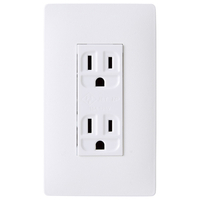 パナソニック アドバンスシリーズ埋込接地ダブルコンセント(プレート付) セラミックホワイト/P WTAP13123WP