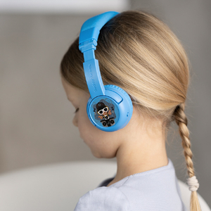 Onanoff キッズ用ヘッドホン BuddyPhones Play+ クールブルー BT-BP-PLAYP-BLUE-イメージ7