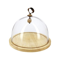 REVOL タッチ ガラスドーム 木台セット 大 650898 FC253LW-7719730