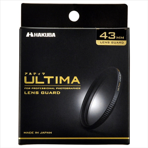 ハクバ レンズガード 43mm ULTIMA(アルティマ) ブラック CF-UTLG43-イメージ2