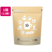 UCC おいしいカフェインレスコーヒー 袋 90g 12個 FCT9203-394160