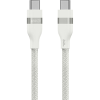 Anker Anker USB-C & USB-C ケーブル (240W, 高耐久ナイロン) ホワイト A82E2N21