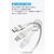 Anker Anker USB-C & USB-C ケーブル (240W, 高耐久ナイロン) ホワイト A82E2N21-イメージ3