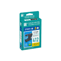 エコリカ リサイクルインク シアン ECI-BR412C