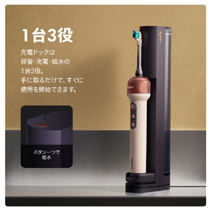 ダイソン Dyson CameraJet(ダイソン カメラジェット)フロッサー付き電動歯ブラシ セラミックピンク OC01PI-イメージ6