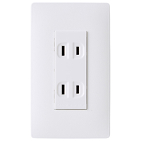 パナソニック アドバンスシリーズ埋込ダブルコンセント(プレート付) セラミックホワイト/P WTAP1502WP