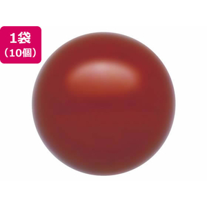 タカ印 抽選球 直径12mm 赤 10個 FC523RW-37-7802-イメージ1