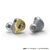SUPERTFZ カナル型イヤホン CROWN GOLD&GRAY STFZ-CR-GG-イメージ2