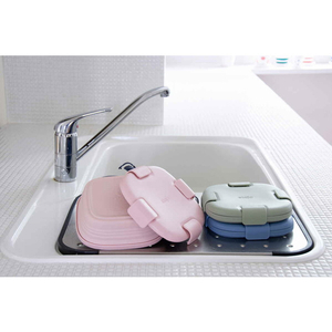 stojo 弁当箱 stojo BOX 700ml 1段 大人 食洗機 電子レンジ 折りたためる CARNATION BX24-CRN-イメージ11