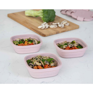 stojo 弁当箱 stojo BOX 700ml 1段 大人 食洗機 電子レンジ 折りたためる CARNATION BX24-CRN-イメージ5