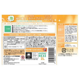 ミマスクリーンケア 緑の魔女 バス浴室洗剤 泡タイプ 替 業務用 2L FC091MT-イメージ4