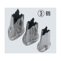 江部松商事 18-8 上物渕付 抜型 鶴 小 FC424LL-4224330