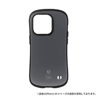 Hamee iPhone 15 Pro用ハイブリッドケース iFace First Class KUSUMI くすみブラック 41-960295