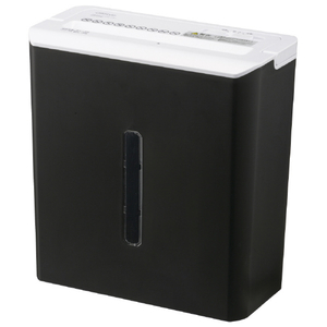 オーム電機 クロスカットシュレッダー 黒 SHR-X521H-イメージ1