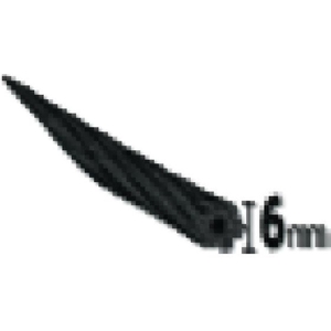 トラスコ中山 Wスリング Eタイプ 両端シンブル入り 6mm×1m FC211GY-2869292-イメージ4