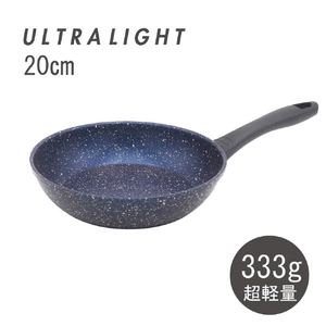 藤栄 マーブルコーティングフライパン(20cm) ウルトラライトパン NV ULﾏ-ﾌﾞﾙｺ-ﾃｲﾝｸﾞﾌﾗｲﾊﾟﾝ20NV-イメージ4