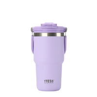 KOTANI金属工業 TYESO ポータブルタンブラー 600ml ライラックパープル KT01-01022-203