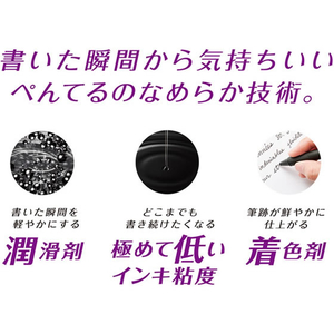 ぺんてる ビクーニャEX 1シリーズ多機能ペン バイオレット軸 F081382-BXW1375V-イメージ3