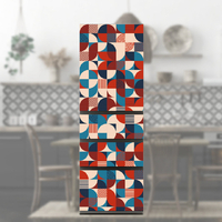 e angle ドレスアップマグネットシート ジオメトリック01 ANG-MG-AQRV43E6DS-5GM1